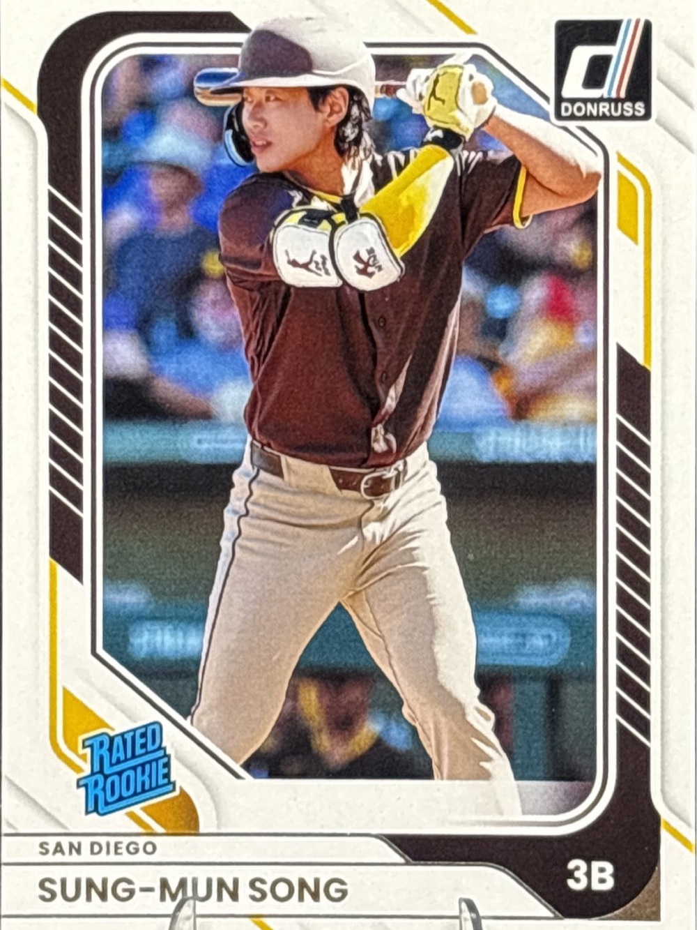 Panini Donruss Sung-Mun Song Rated Rookie Baseball Card